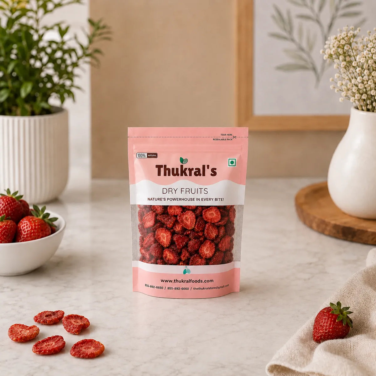 Dried Strawberries
