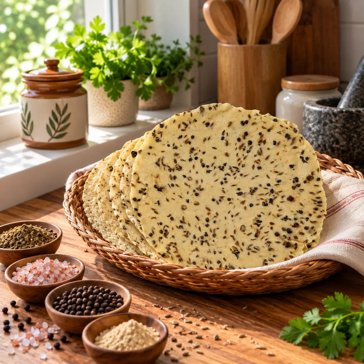 Amritsari Papad Full Spicy