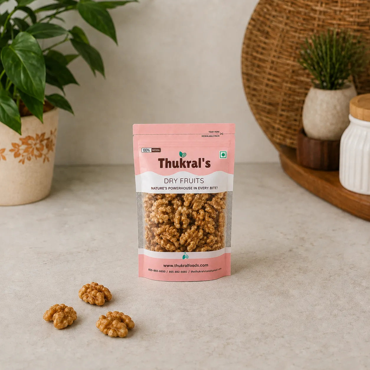 Walnut Kernels (Akhrot Giri Tukda)