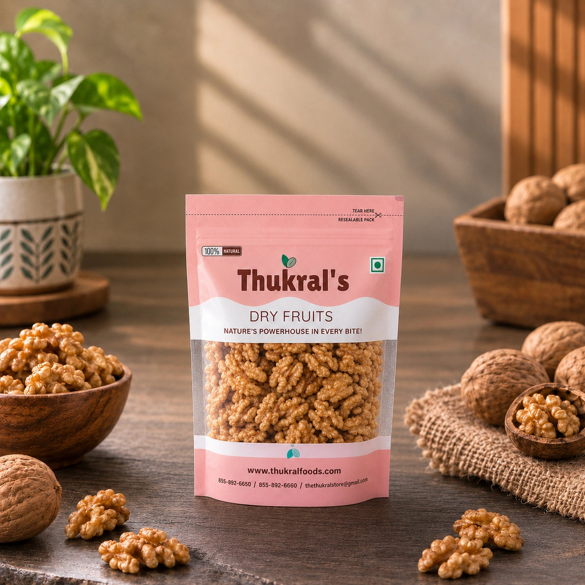 Walnut Kernels (Akhrot Giri) Premium