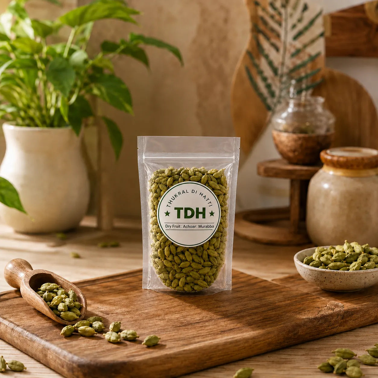 Hari Elaichi (Cardamom)