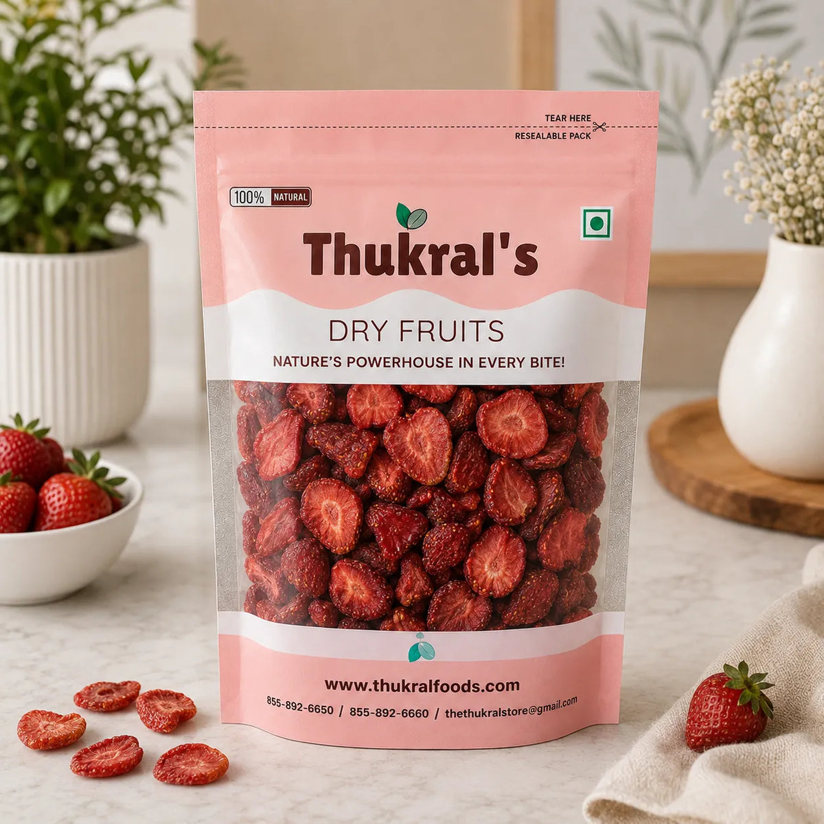 Dried Strawberries