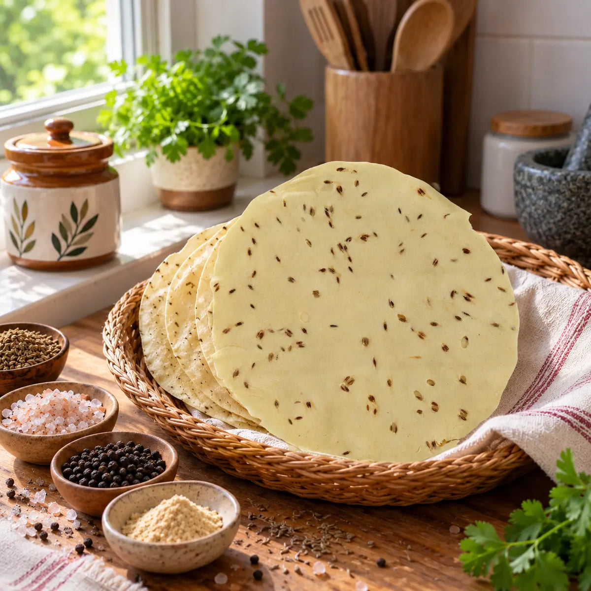 Amritsari Papad Jeera