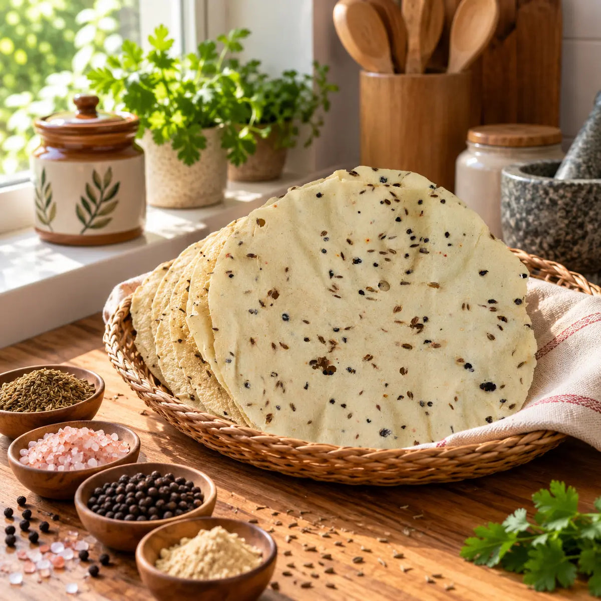 Amritsari Papad Medium Spicy