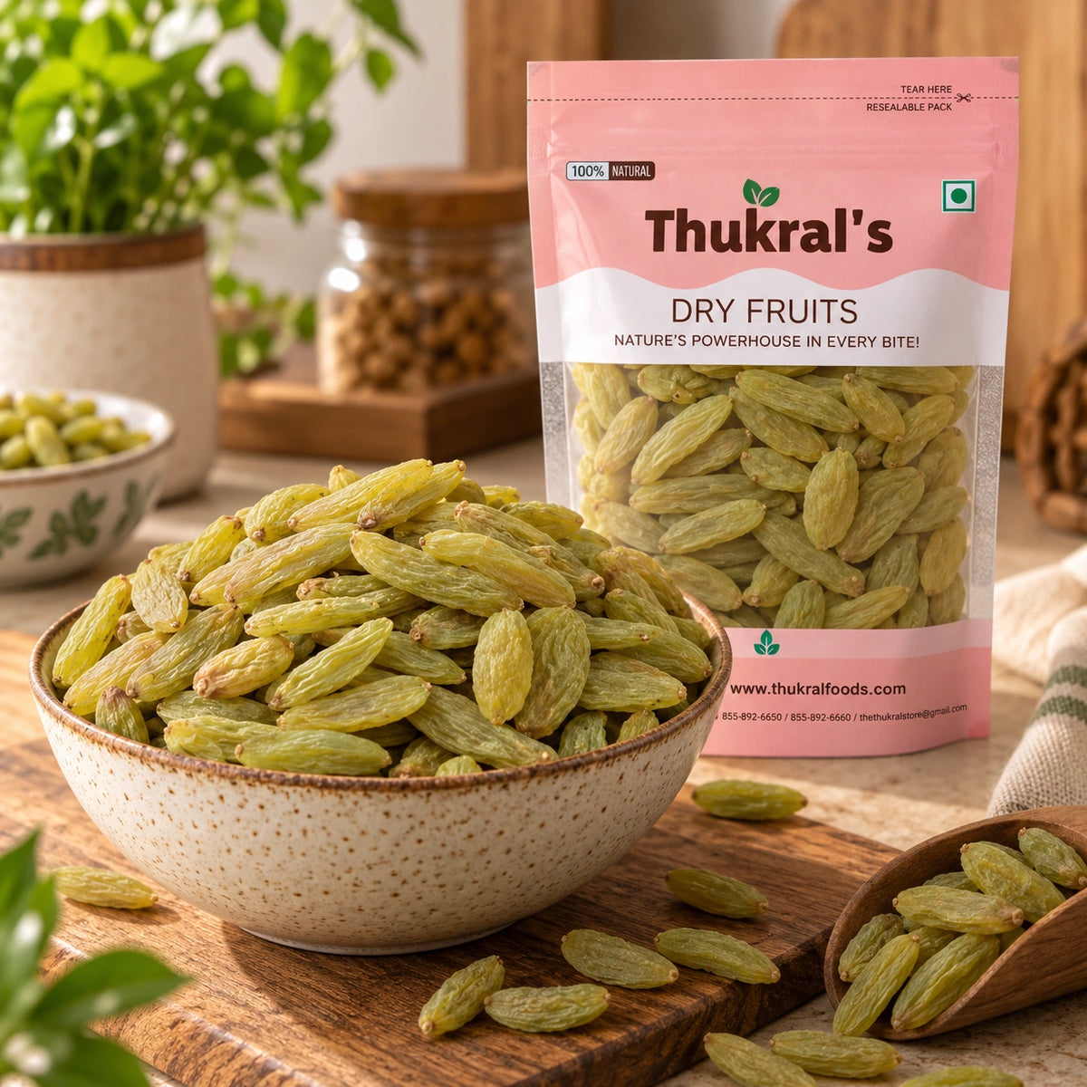 Sogi Raisins (Full Bold), Thukral Foods