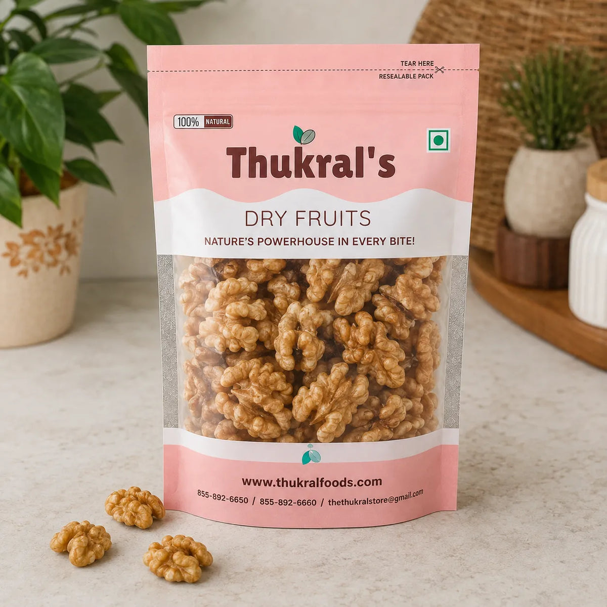 Walnut Kernels (Akhrot Giri Tukda)
