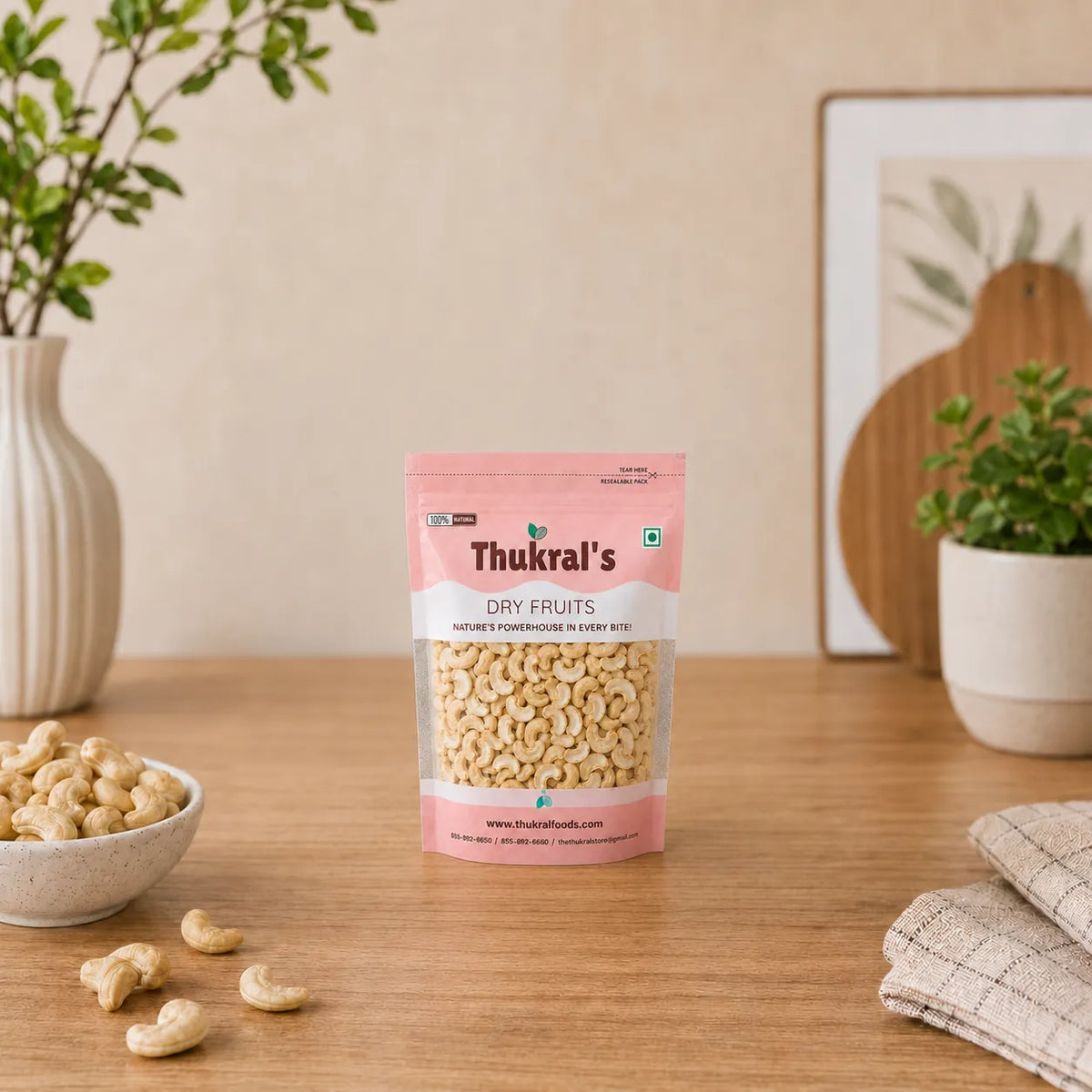 Cashew Nuts Split (Kaju Tukda)