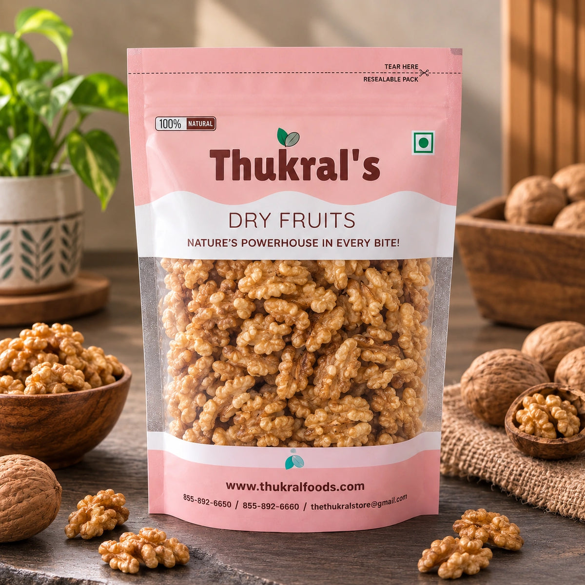 Walnut Kernels (Akhrot Giri) Premium