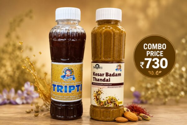 Kesariya Badam Thandai & Tripti Sharbat Combo Kesariya Badam Thandai & Tripti Sharbat Combo